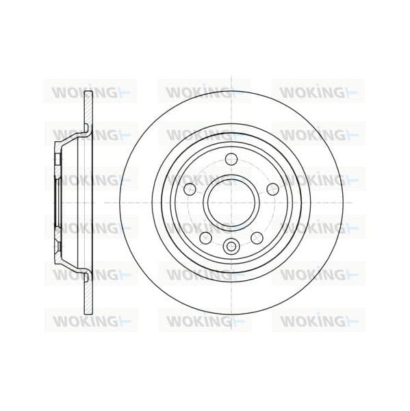 WOKING Disco de Travão - D61167.00