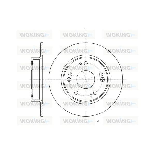 WOKING Disco de Travão - D61175.00