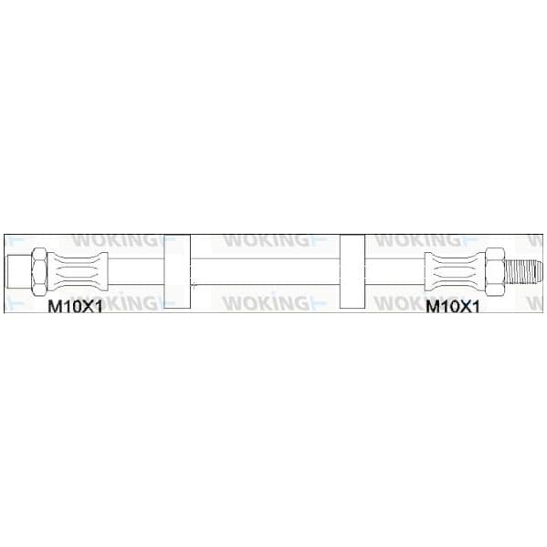Woking Tubo Flexível de Travão - G1912.00