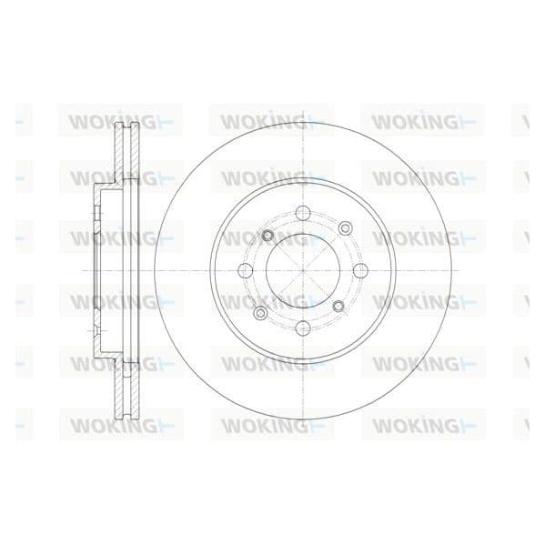 WOKING Disco de Travão - D61357.10