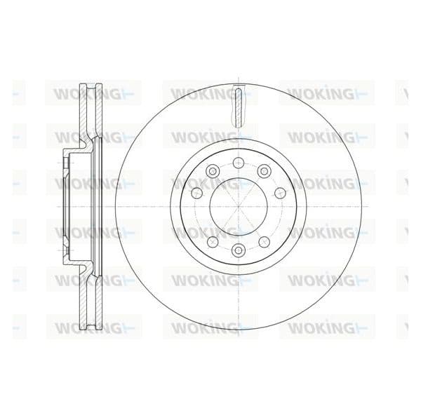 WOKING Disco de Travão - D61472.10