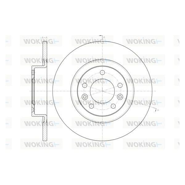 WOKING Disco de Travão - D61473.00
