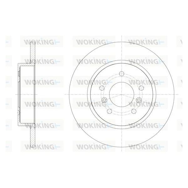 Woking Disco de Travão - D61582.00