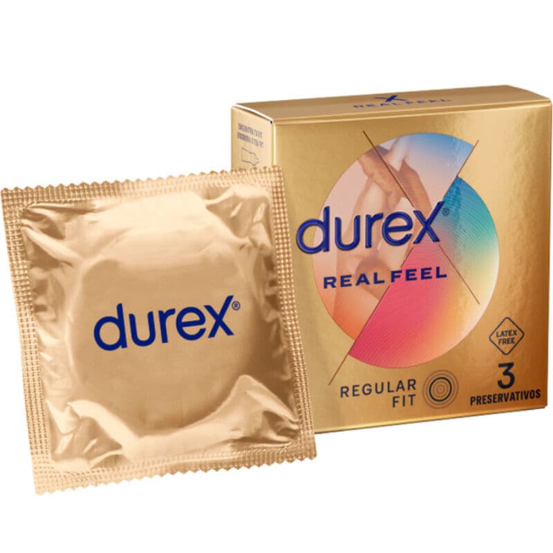 Durex Real Feel Preservativos 3 Unidades