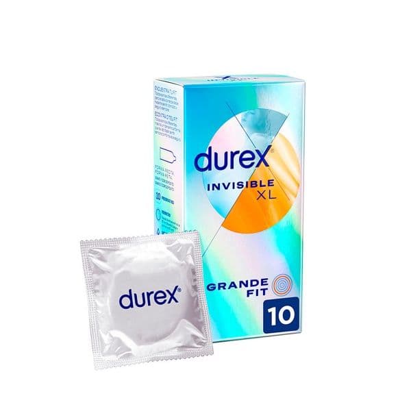 Durex Invisible XL 10 Unidades