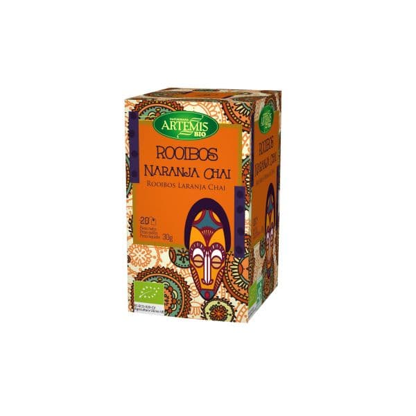 Artemis Bio Rooibos Laranja Chai para Infusão 20 Saquetas