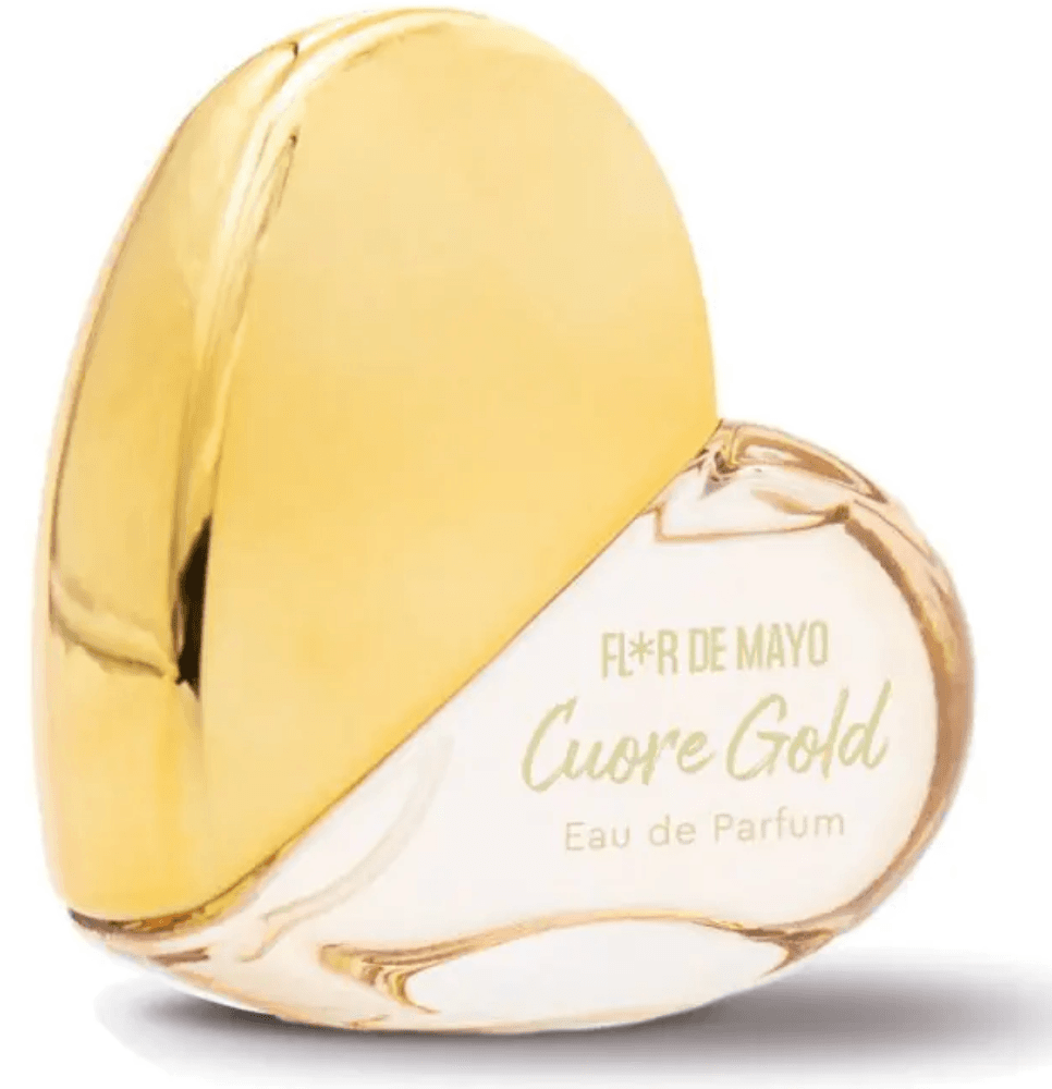 FLOR DE MAYO, Mini Perfume Cuore Gold, 20 ml
