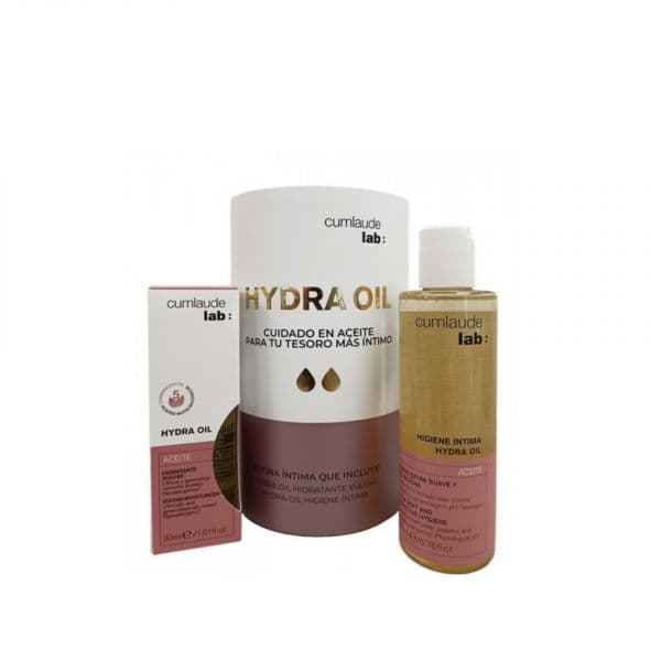 Cumlaude Hydra Oil Hidratante Vulvar 30ml + Higiene Íntima 200ml