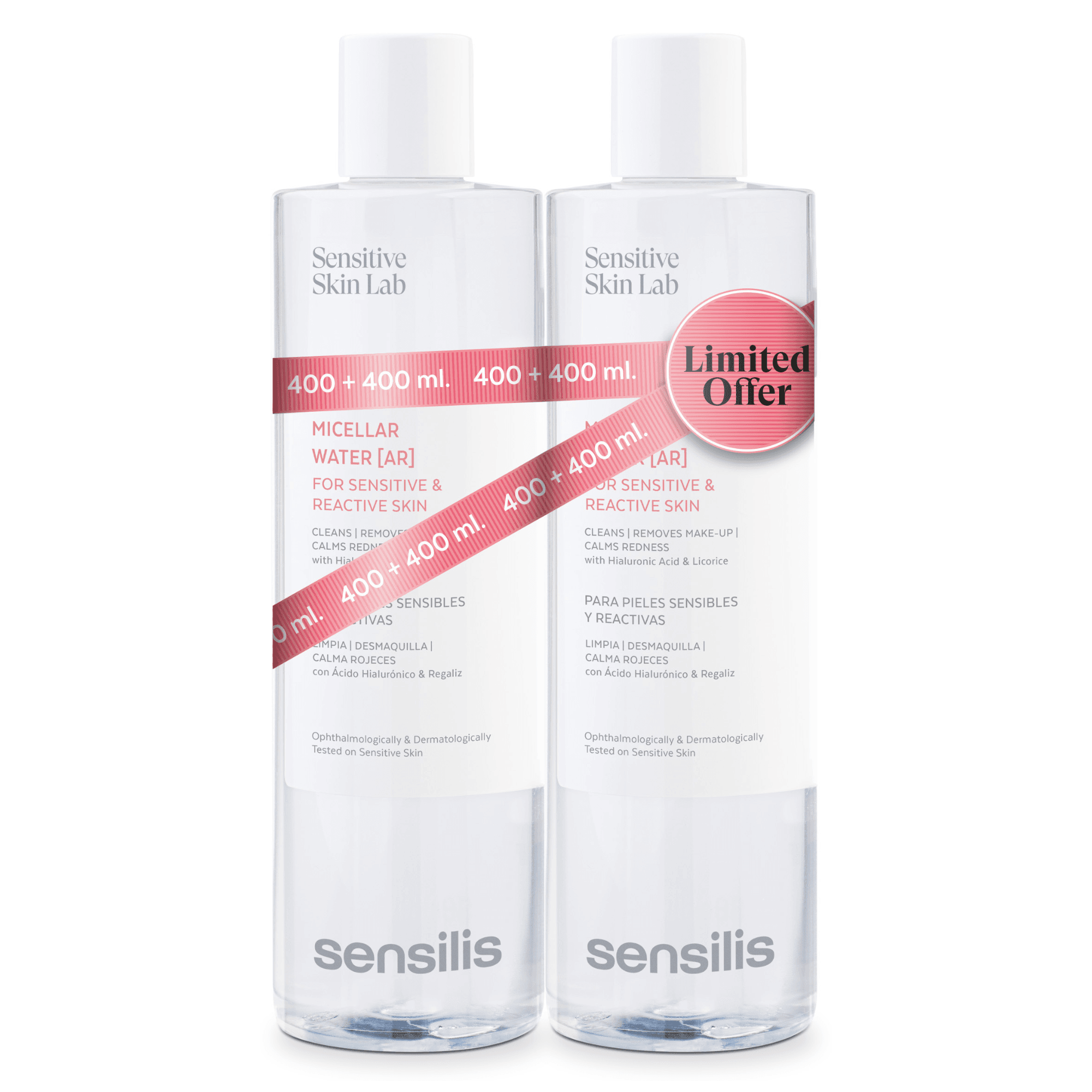 SENSILIS MICELLAR WATER AR 400ML X2 | WOWFARMA