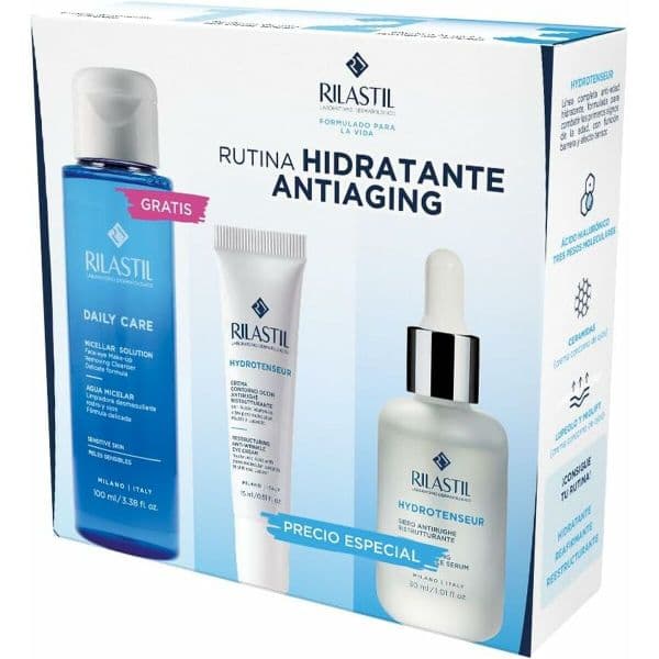 Rilastil Hydrotenseur Água Micelar 100ml + Contorno de Olhos 15ml + Sérum 30ml Coffret