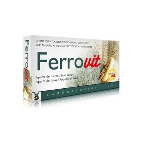 Tegor Ferrovit Vitablets 30 Comprimidos