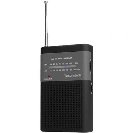 Sunstech RPS42 Rádio Portátil Analógico Preto