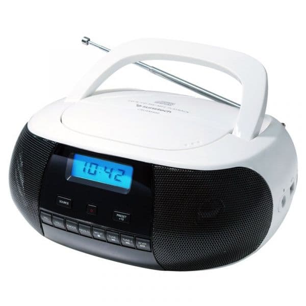 Sunstech CRUSM400WT Rádio CD Branco