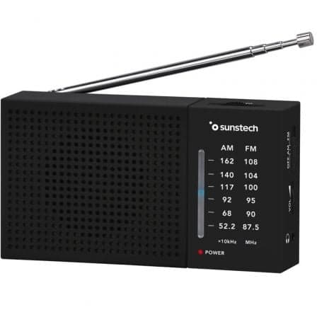 Sunstech Rádio Portátil RPS412 Preto