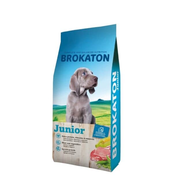 Brokaton Junior 20kg Ração para Cão - Campet