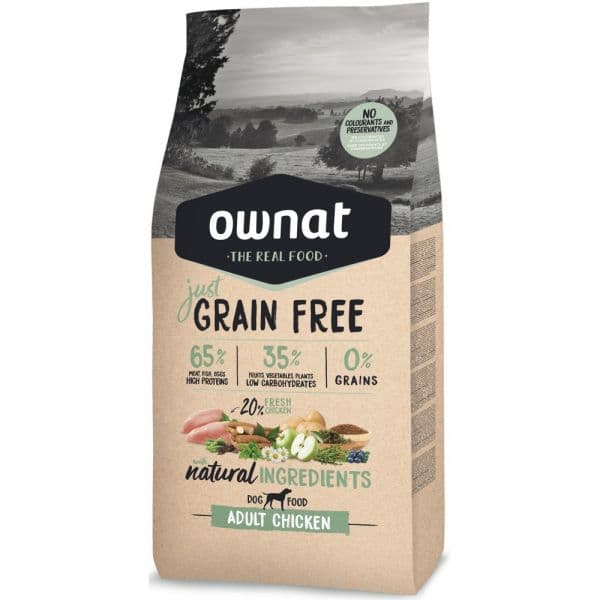Ownat Just Grain Free Adult Chicken Dog 3Kg