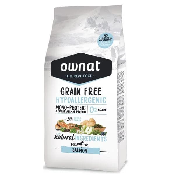 Ownat Grain Free Hypo-Allergenic Salmon 3Kg