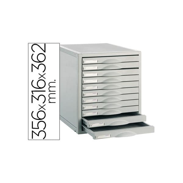 Archivo 2000 Módulo Classificador 11 Gavetas 356x316x362mm Cinza - 8211C