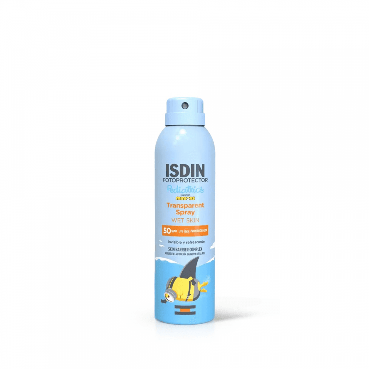 Protetor Solar Isdin Wet Skin Pediatrics Transparent Spray SPF50+ 250ml