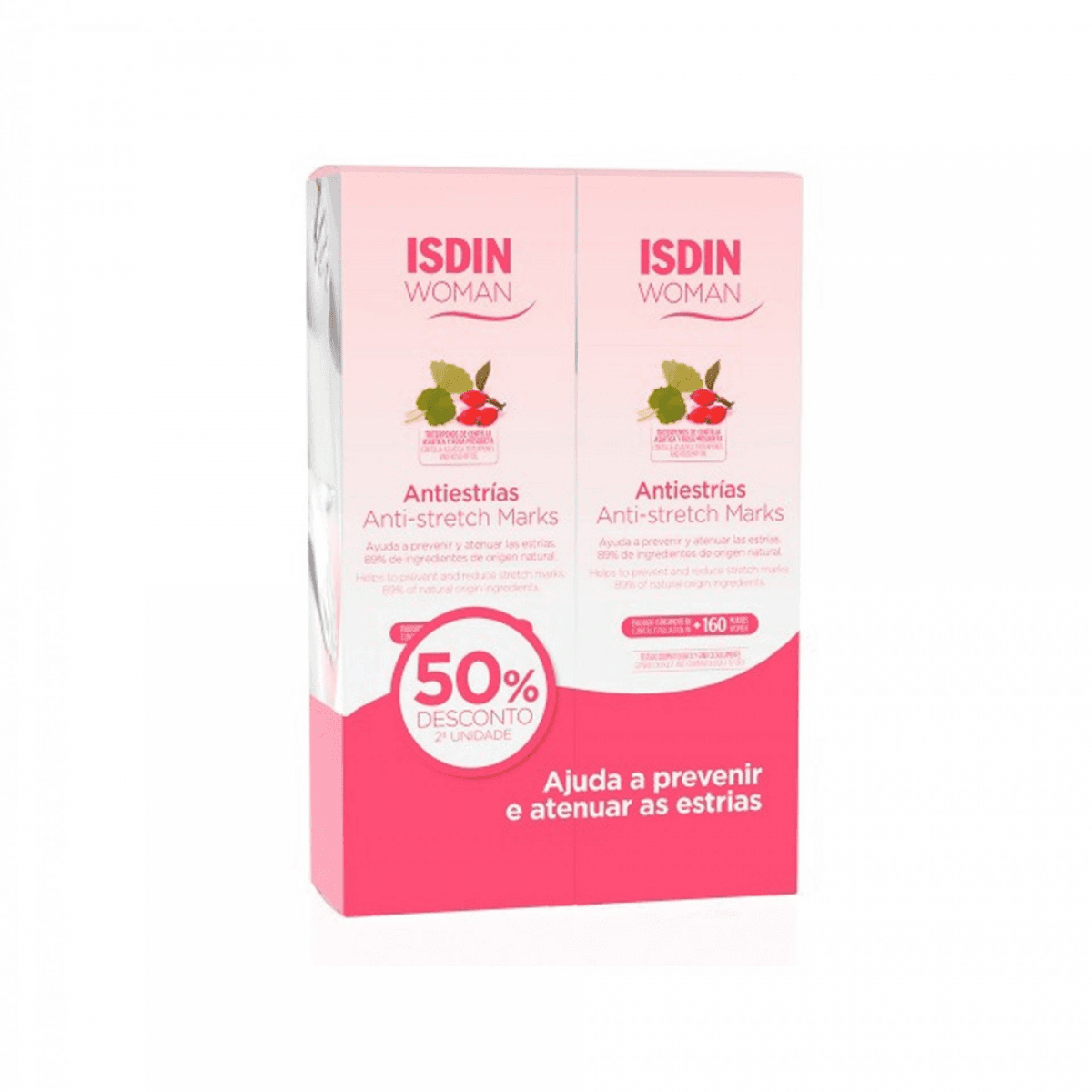 Isdin Woman Duo Estrias 250ml 50% 2ª Unidade