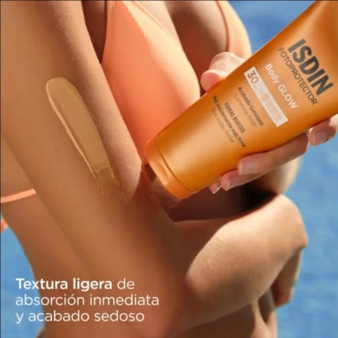 Isdin - Fotoprotector Body Glow Protetor Solar SPF 30 200ml