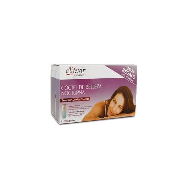 Elifexir Esentiall Cocktail de Beleza Noturno 2x30 Capsulas