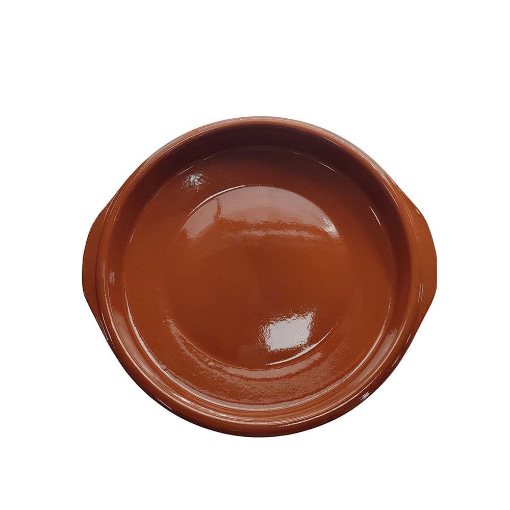 CAÇAROLA CLÁSSICA DE BARRO COM AGAS Ø13CM FOOD&MORE
