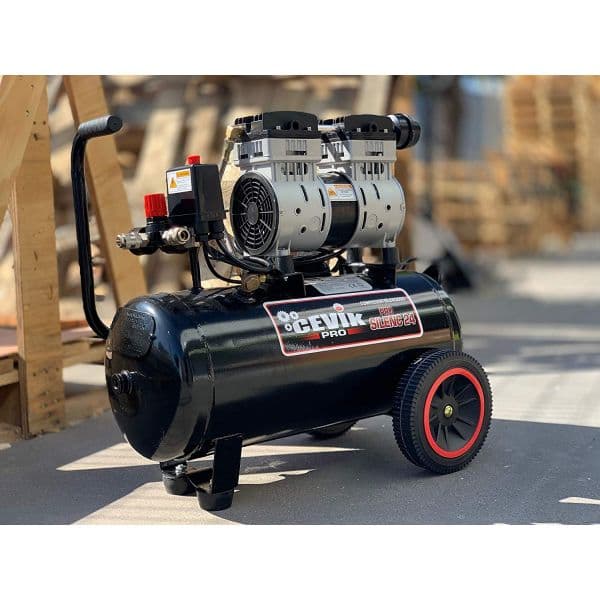 Cevik Compressor Silencioso 24L 1.5HP - CA-PRO24SILENC