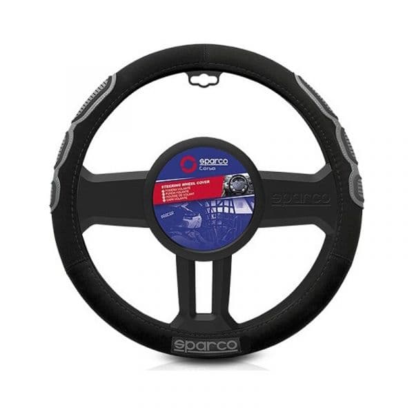 Sparco Cobertura de Volante Corsa L-sport Preto & Cinza