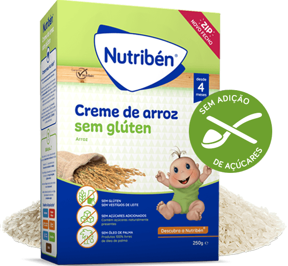Nutriben Primeira Papa Creme de Arroz +4 meses 250g
