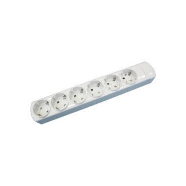 Electro DH Tomada múltipla de 6 sockets, sem fios 36.141/SC Electro DH 8430552128471