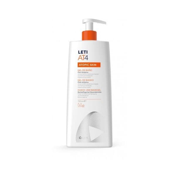 Leti AT4 Gel Banho Pele Atópica 750ml
