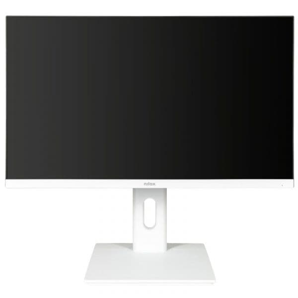 Monitor Nilox NXM24REGWEB01W 23.8" LED IPS FullHD 75Hz com Altifalantes, Altura Ajustável e Webcam