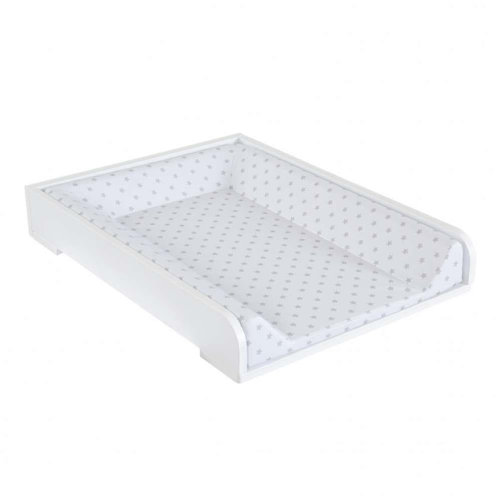 Micuna Cambiador Comoda Branco / Estrelas Cinza