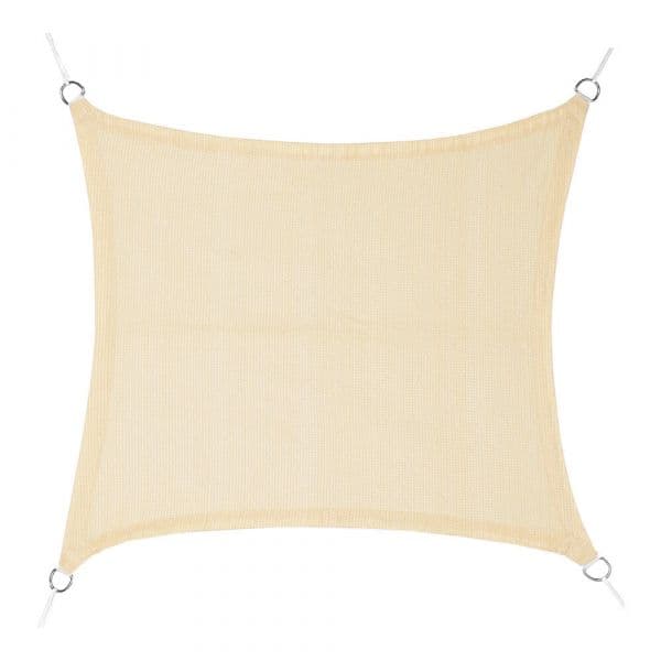 Faura Toldo de Vela Quadrado 5x5m Bege