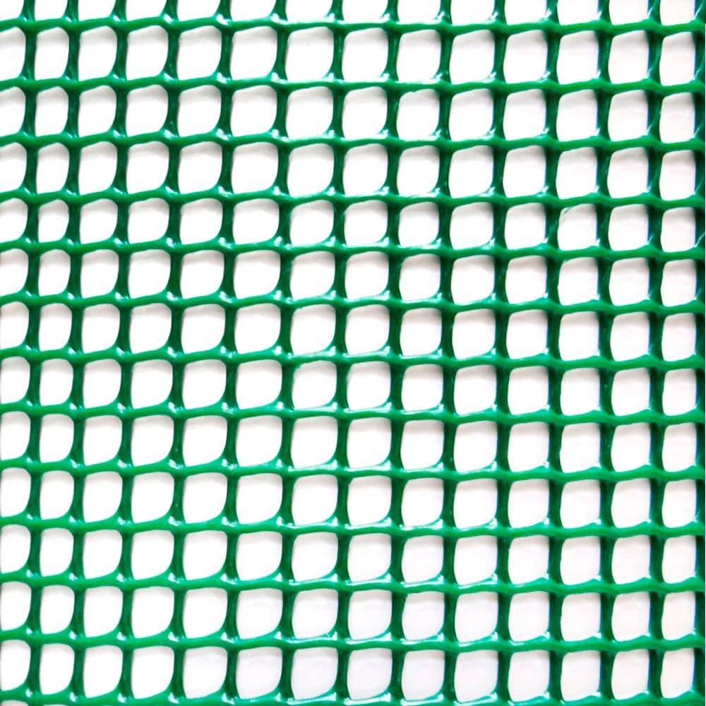 ROLO DE MALHA DE PROTEÇÃO COR VERDE 1X25M QUADRO: 4,5X4,5MM FAURA