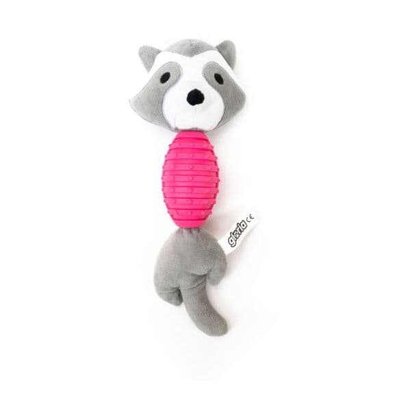 Gloria Pets Brinquedo Cão Zar Bell Peluche Mordedor Guaxinim 33cm