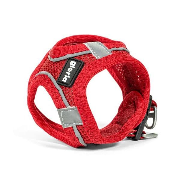 Gloria Pets Arnês Air Mesh Trek Star Vermelho XXXS (18-20 cm)