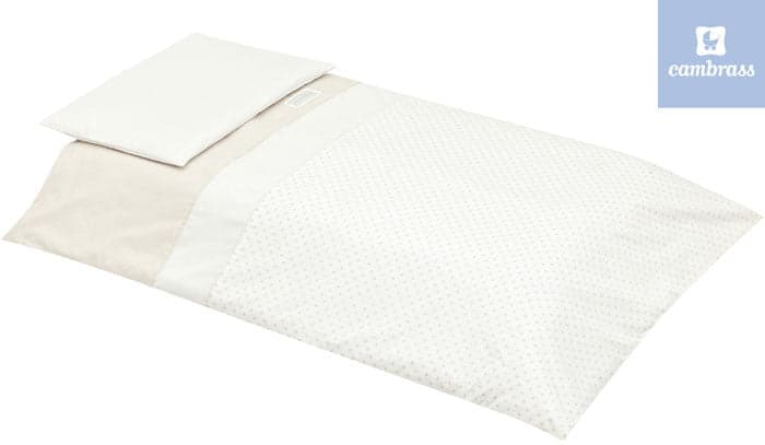 Cambrass - Capa cama de grades BEIGE, STAR