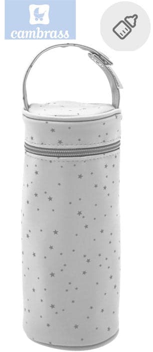 CAMBRASS - PORTA BIBERÕES ASTRA CINZA 8,5x8,5x22 CM