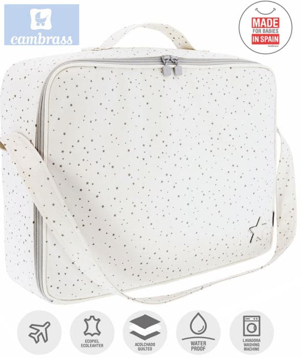 CAMBRASS - SACO DE MATERNIDADE ASTRA BEIGE 12x47x36 CM