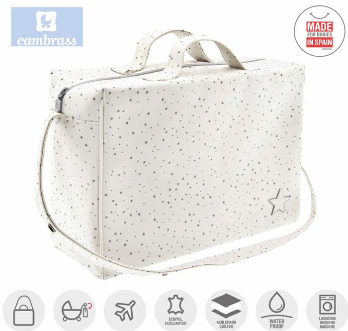 CAMBRASS - SACO DE MATERNIDADE ASTRA BEGE 16x41,5x29 CM