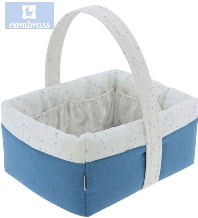 CAMBRASS - CESTO 22,5x29x29 CM ASTRA AZUL