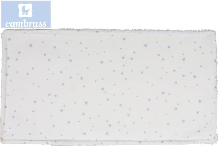 CAMBRASS - TOALHETE ASTRA AZUL / ESTRELA 29,5x15,5 CM