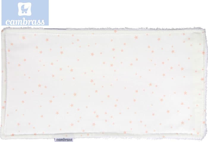 CAMBRASS - TOALHETE ASTRA ROSA / ESTRELA 29,5x15,5 CM