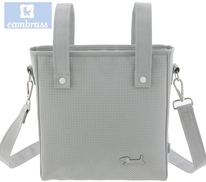 CAMBRASS - SACO DE MATERNIDADE PARIS CINZA 10x34x33 CM