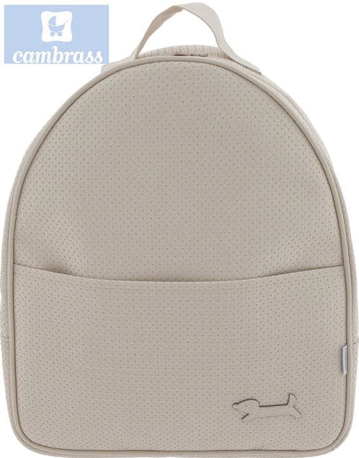 CAMBRASS - MOCHILA PARIS CAMEL 10x31x37 CM