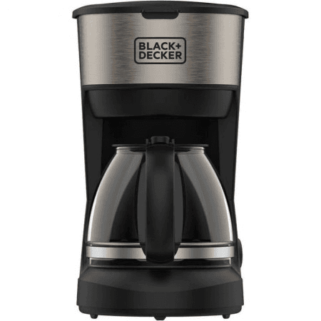 Cafeteira Black&Decker BXCO600E | 6 chávenas, 600W