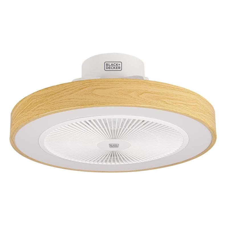 Black+Decker Ventilador de Teto BXEFC60E Madeira
