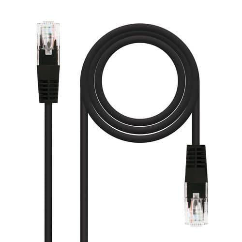 Nanocable Cabo de Rede 3m Cat6 U/UTP (UTP) Preto - 10.20.0403-BK